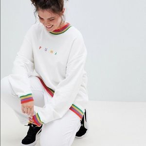Rainbow Puma Sweatshirt